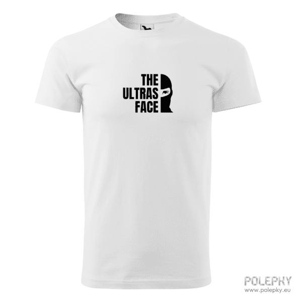 Tričko The Ultras Face Pánské bílé